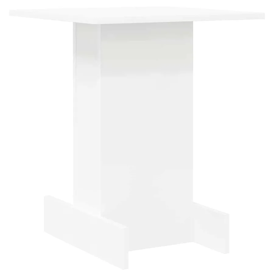Table d'appoint Blanc 44,5 x 45 x 55 cm Bois d'ingénierie - 2