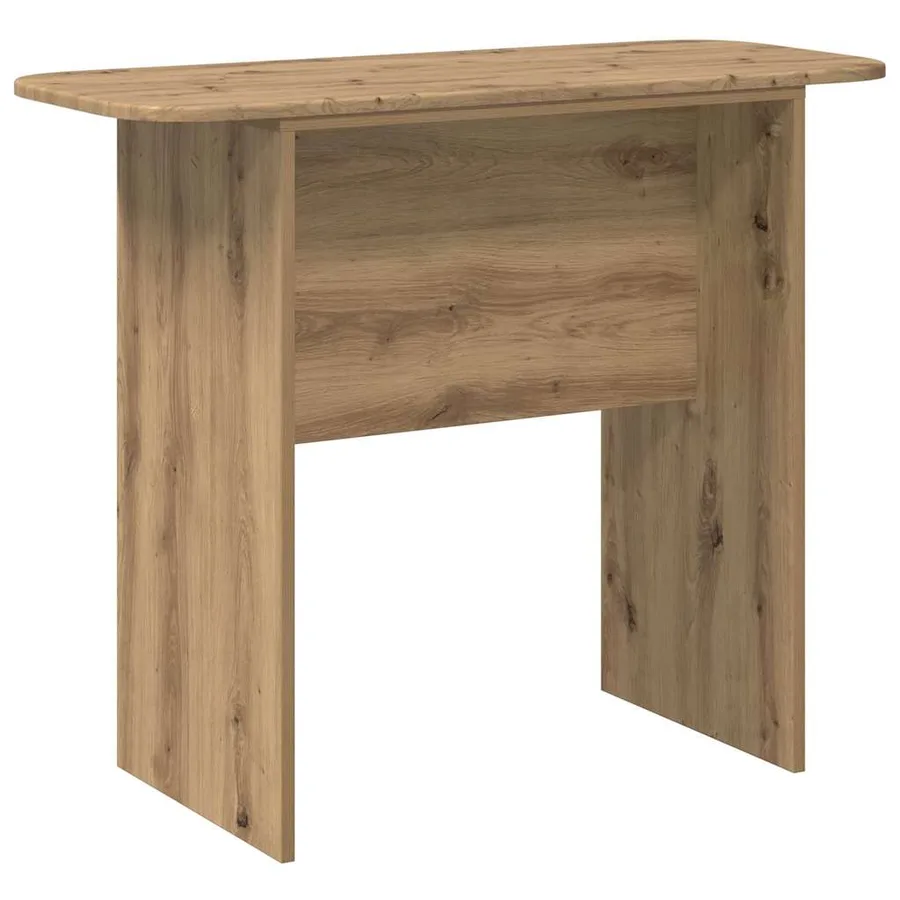 Table console Chêne artisanal 93 x 40 x 75 cm Bois d'ingénierie - 2