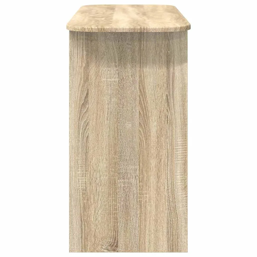 Table console Chêne Sonoma 93 x 40 x 75 cm Bois d'ingénierie - 6