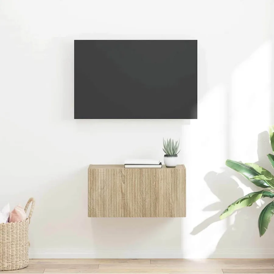 Meuble TV mural Sonoma 60 x 31 x 29,5 cm Bois d'ingénierie