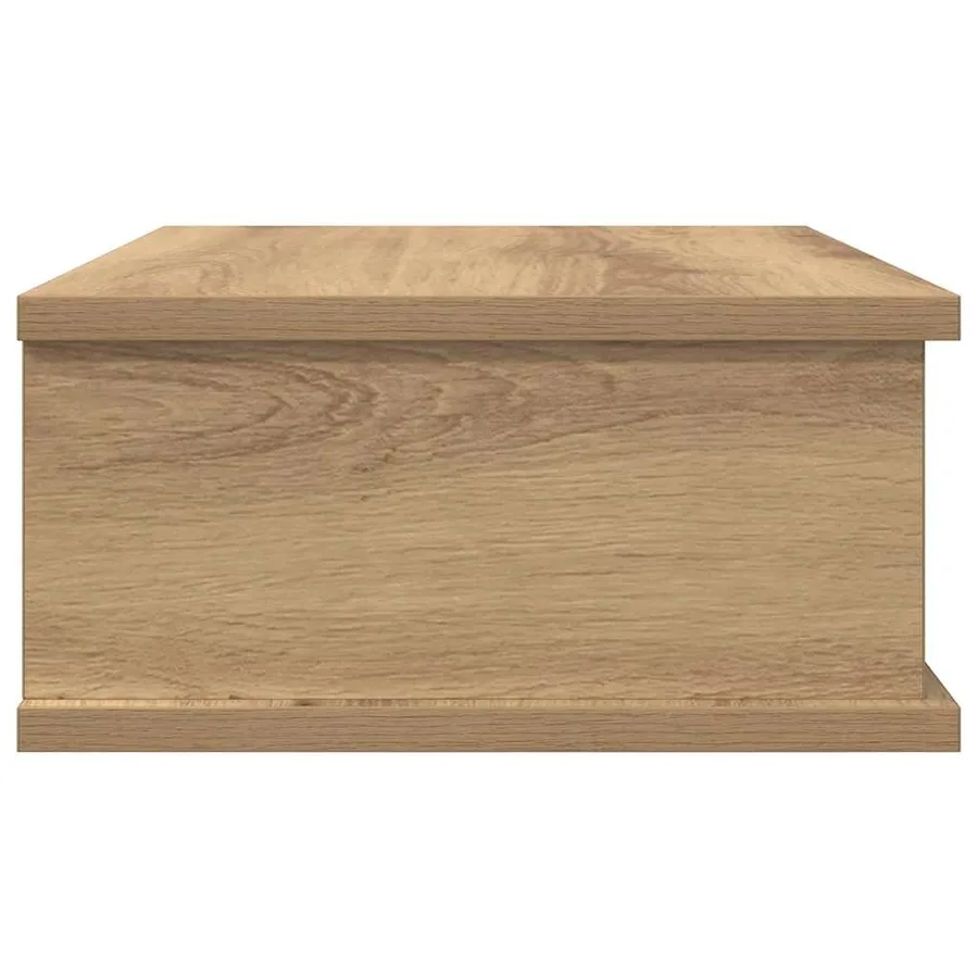Table de chevet 2 pc Chêne artisanal 40 x 31 x 15 cm - 7