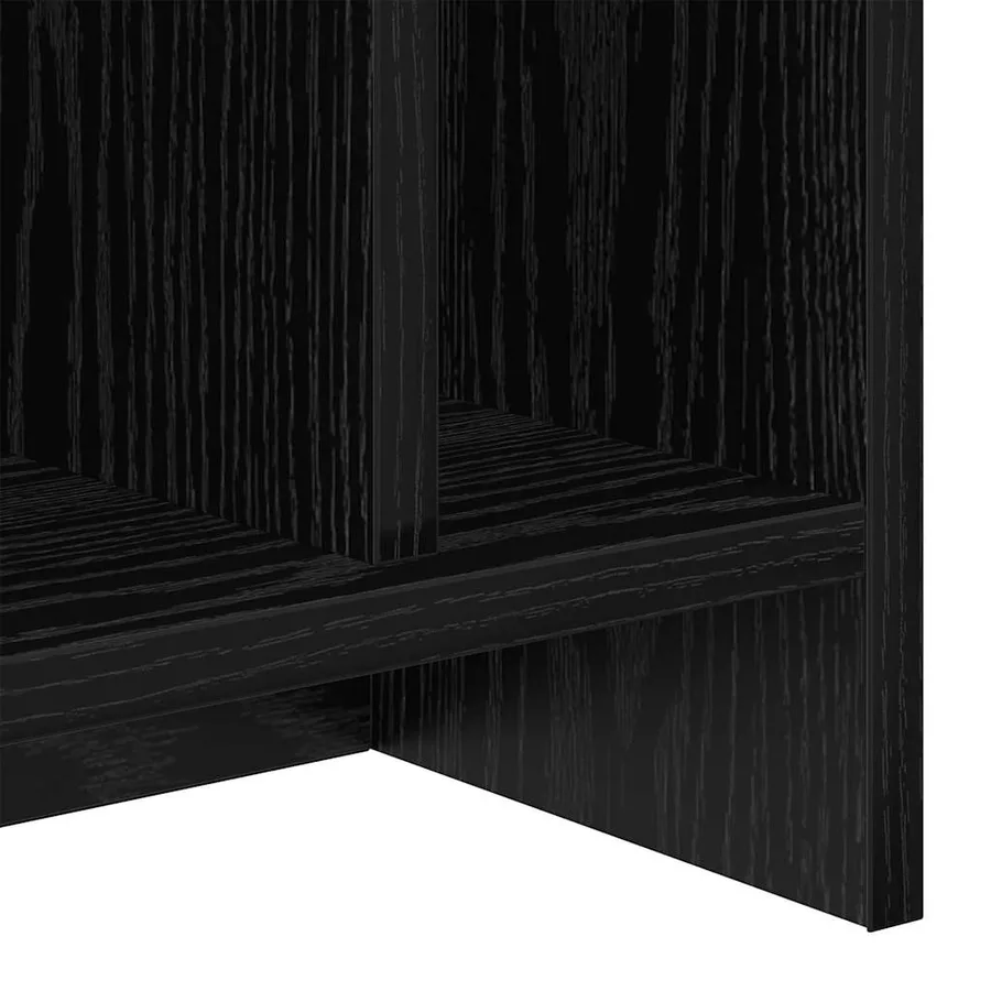 Meuble TV 2 pcs Chêne noir 50 x 35 x 45 cm Bois d'ingénierie - 11