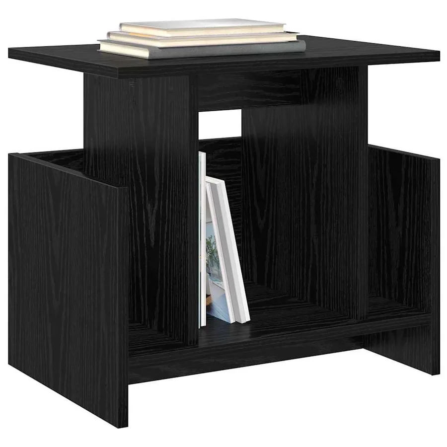 Meuble TV 2 pcs Chêne noir 50 x 35 x 45 cm Bois d'ingénierie - 3