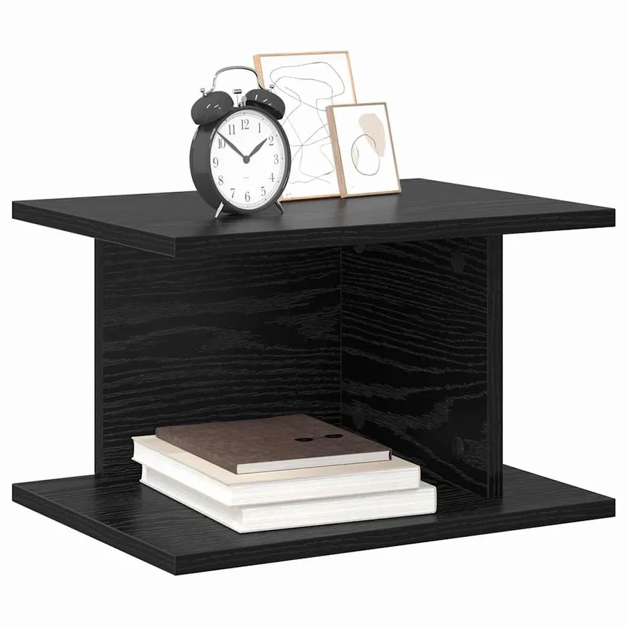 Table de chevet 2 pcs Chêne noir 40 x 30 x 25 cm - 3