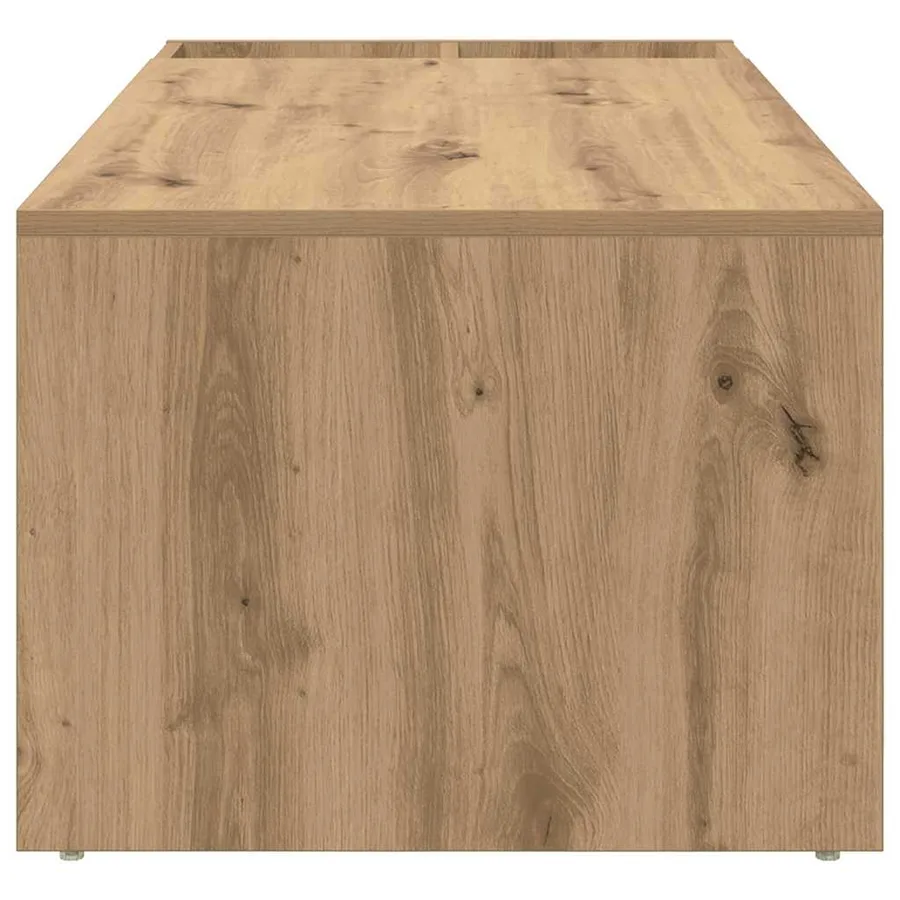 Table basse Chêne artisanal 101,5 x 50 x 37 cm - 6