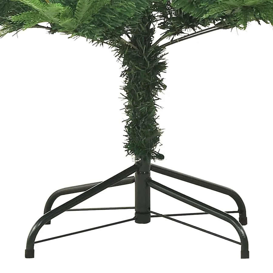 Arbre de Noël artificiel pré-éclairé avec ensemble de boules - 12