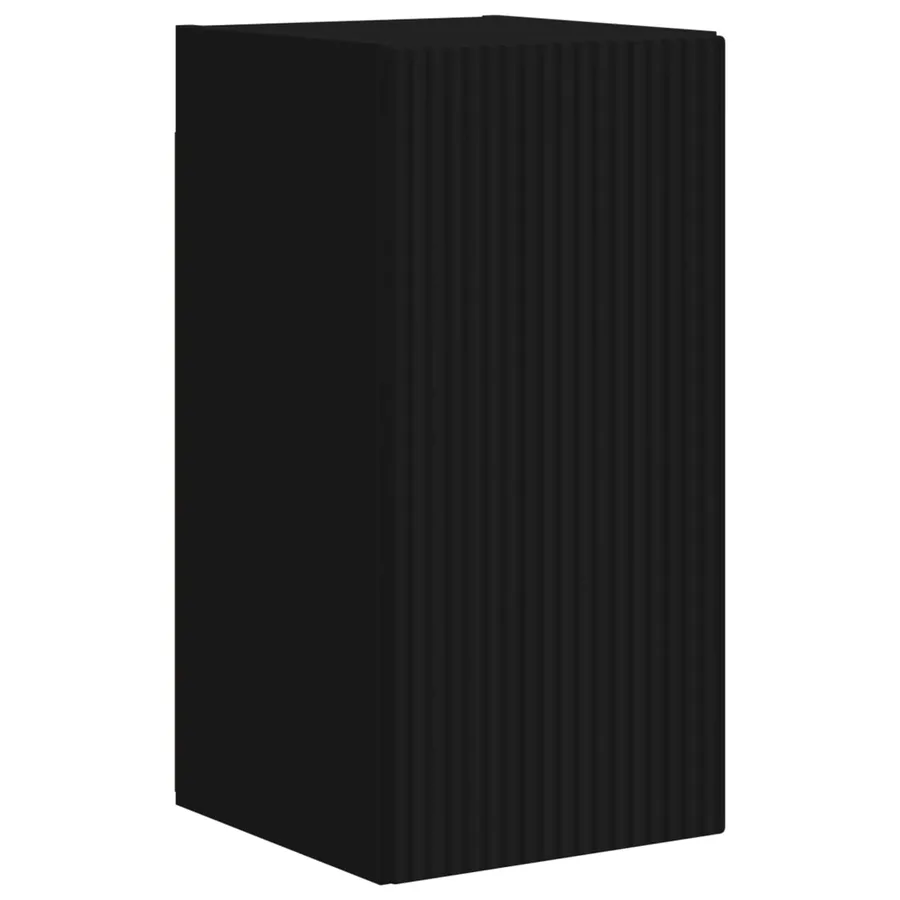 Ensemble meuble TV 4 pcs Noir Bois d'ingénierie - 7