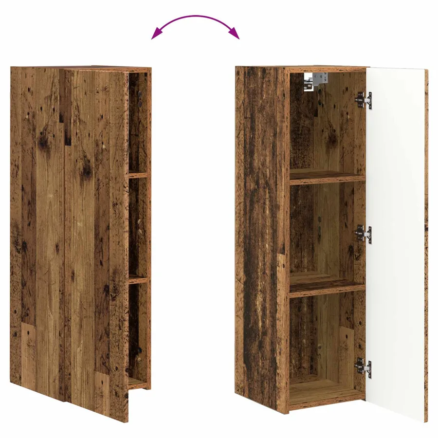 Ensemble de meuble TV mural 4 pcs 29,5 x 31 x 100 cm - 11