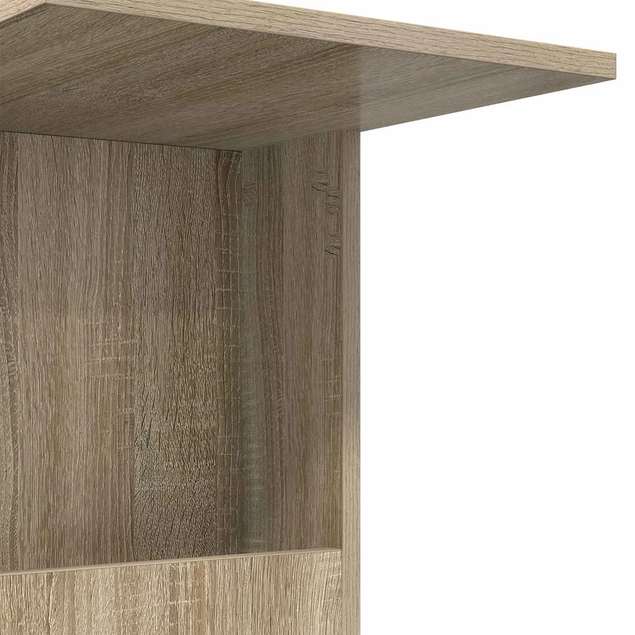 Table d'appoint Chêne Sonoma 40 x 35 x 60 cm Bois d'ingénierie - 9