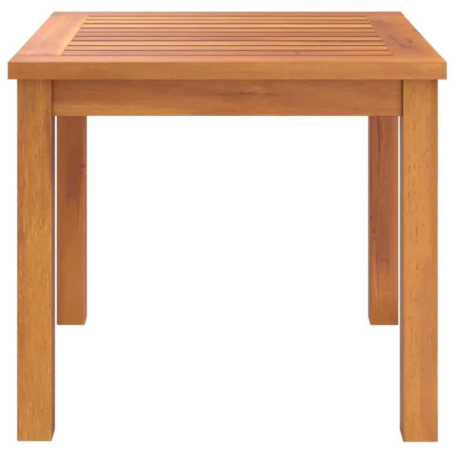 Table basse 40x40x36 cm bois d'acacia massif - 4