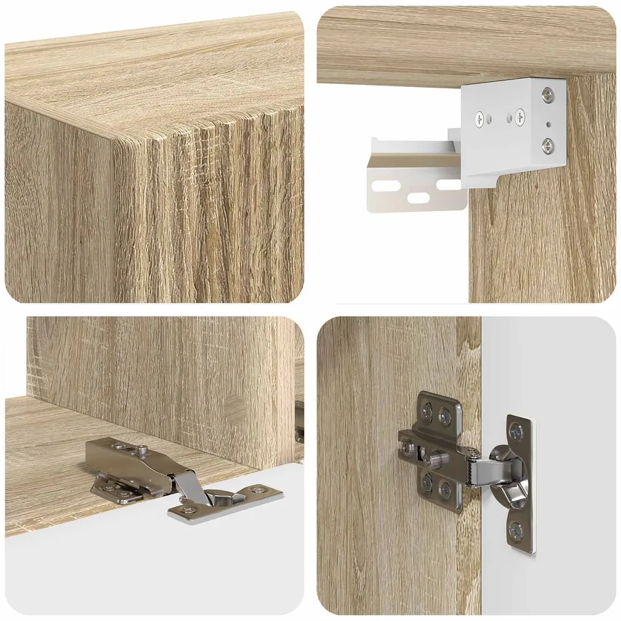Meuble TV 8 pcs Chêne Sonoma - 8