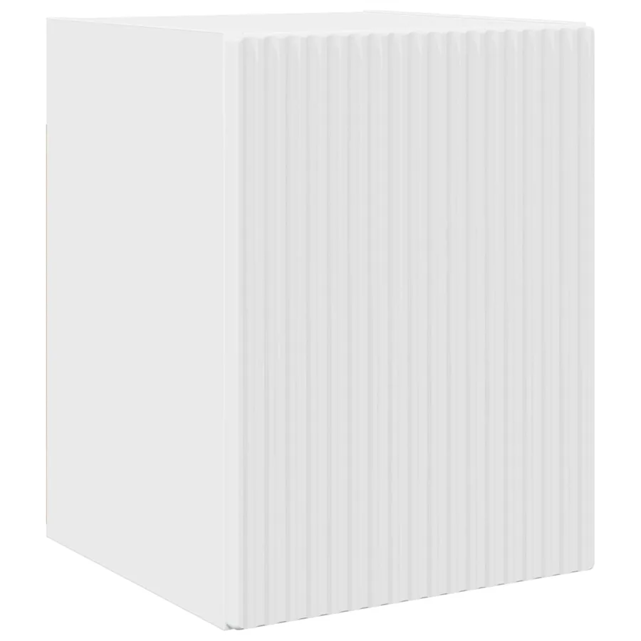 Ensemble meuble TV 3 pcs Blanc brillant Bois d'ingénierie - 7