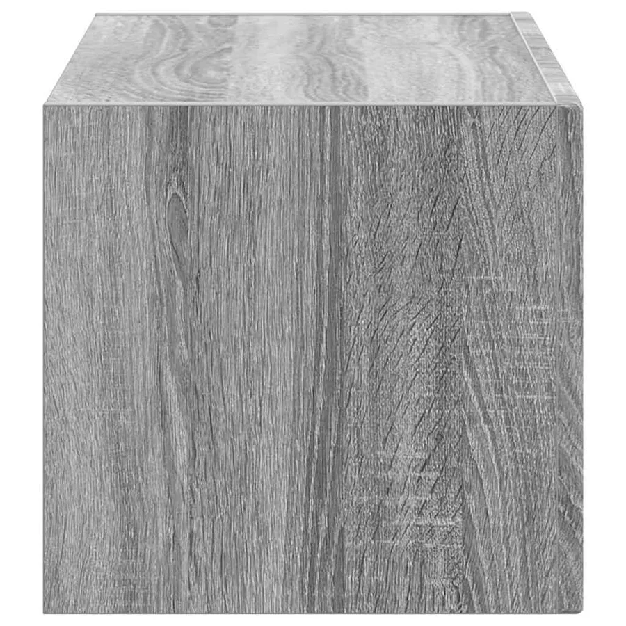 Meuble TV mural Gris Sonoma 60 x 31 x 29,5 cm Bois d'ingénierie - 7