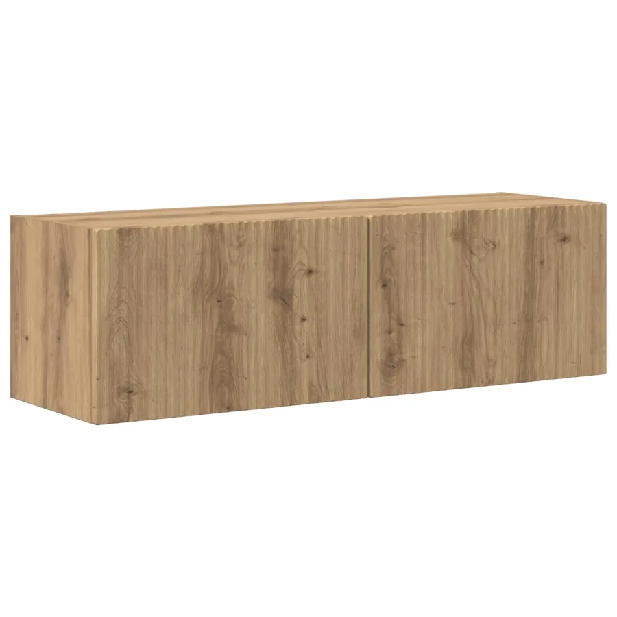 Ensemble meuble TV 3 pcs Chêne artisanal Bois d'ingénierie - 6