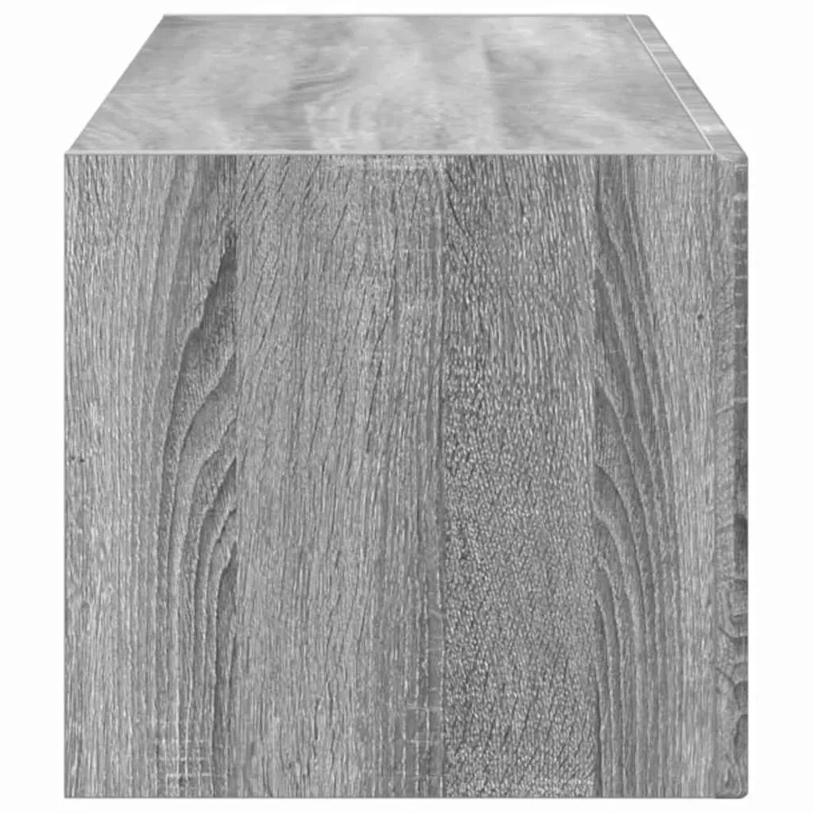 Meuble TV mural Gris Sonoma 98 x 31 x 29,5 cm Bois d'ingénierie - 7