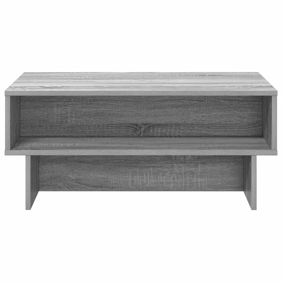 Table basse Gris Sonoma 80 x 46 x 35 cm Bois d'ingénierie - 5