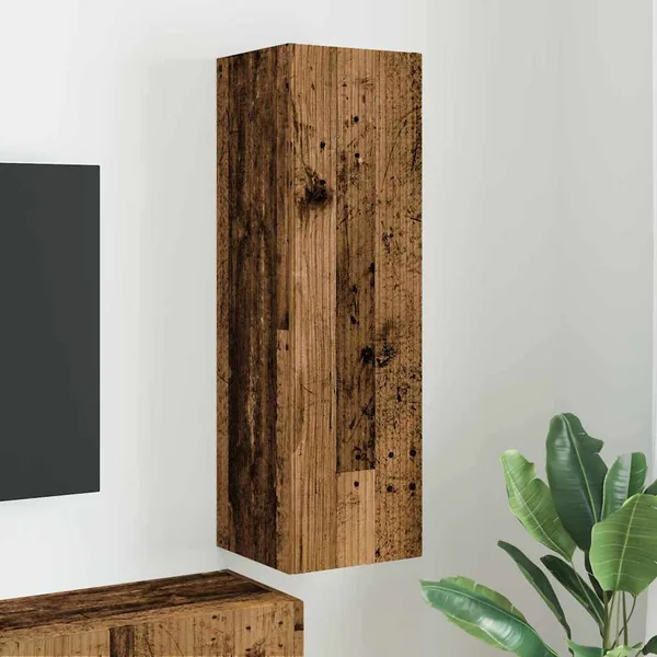 Meuble TV mural Bois Ancien 30 x 31 x 100 cm Bois d'ingénierie