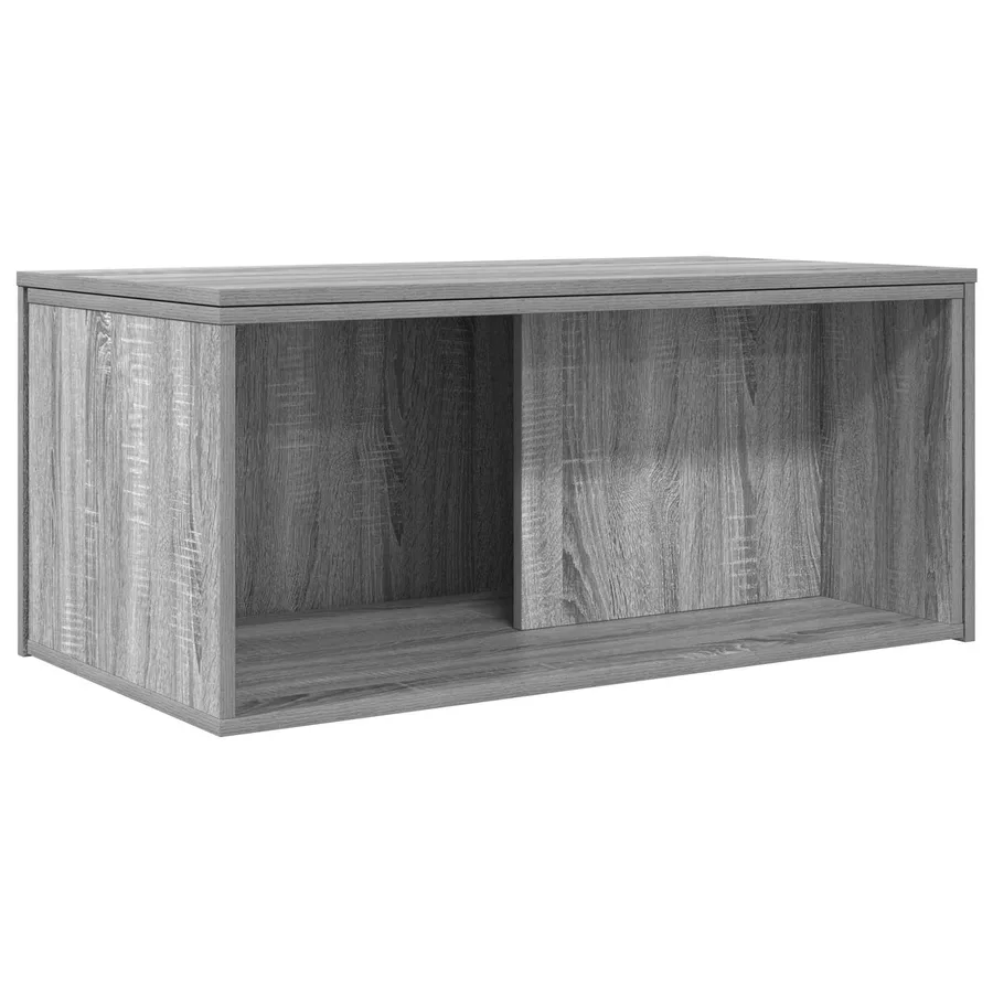 Ensemble de tables basses 2 pcs Gris Sonoma Bois d'ingénierie - 5