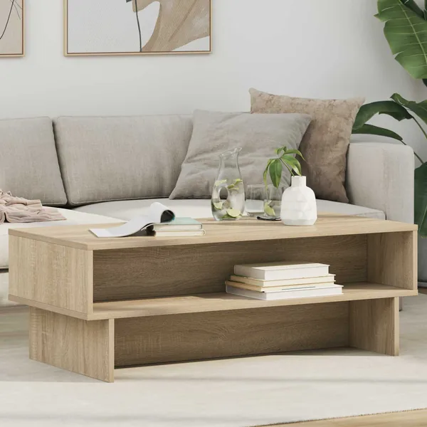 Table basse Chêne Sonoma 100 x 46 x 35 cm Bois d'ingénierie