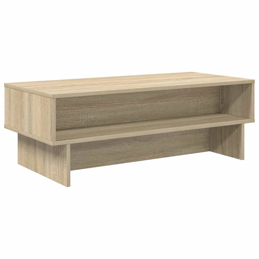 Table basse Chêne Sonoma 100 x 46 x 35 cm Bois d'ingénierie - 7