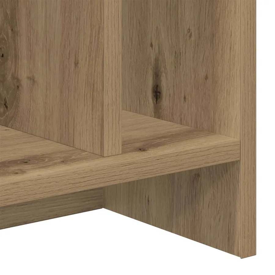Meuble TV 2 pcs Chêne artisanal Bois d'ingénierie - 11
