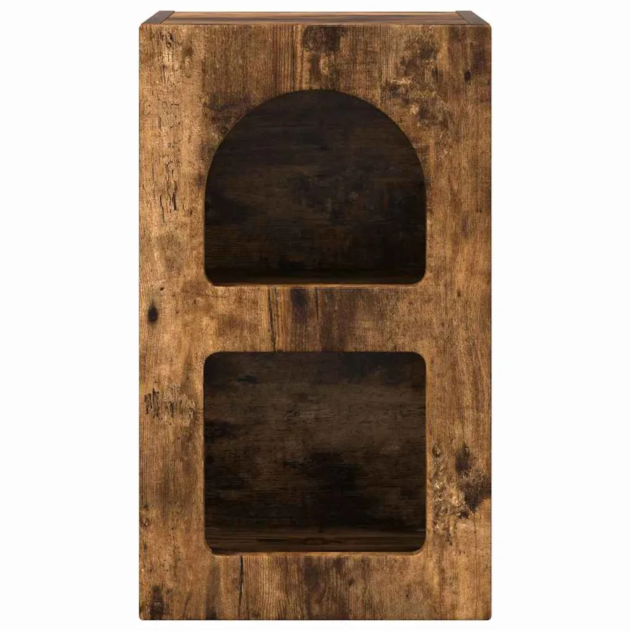 Table de chevet ELST 2 pc Chêne fumé 29,5 x 33,5 x 50 cm - 6