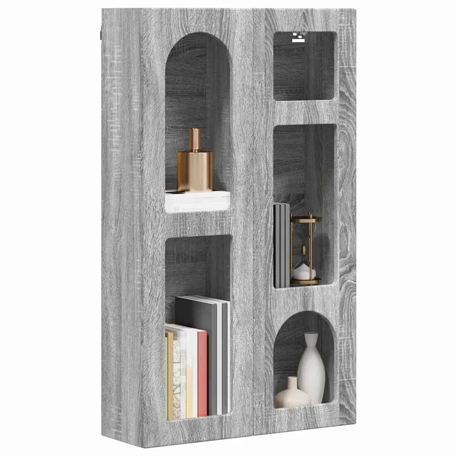 Armoire suspendue ELST Sonoma gris 59 x 20 x 100 cm - 3