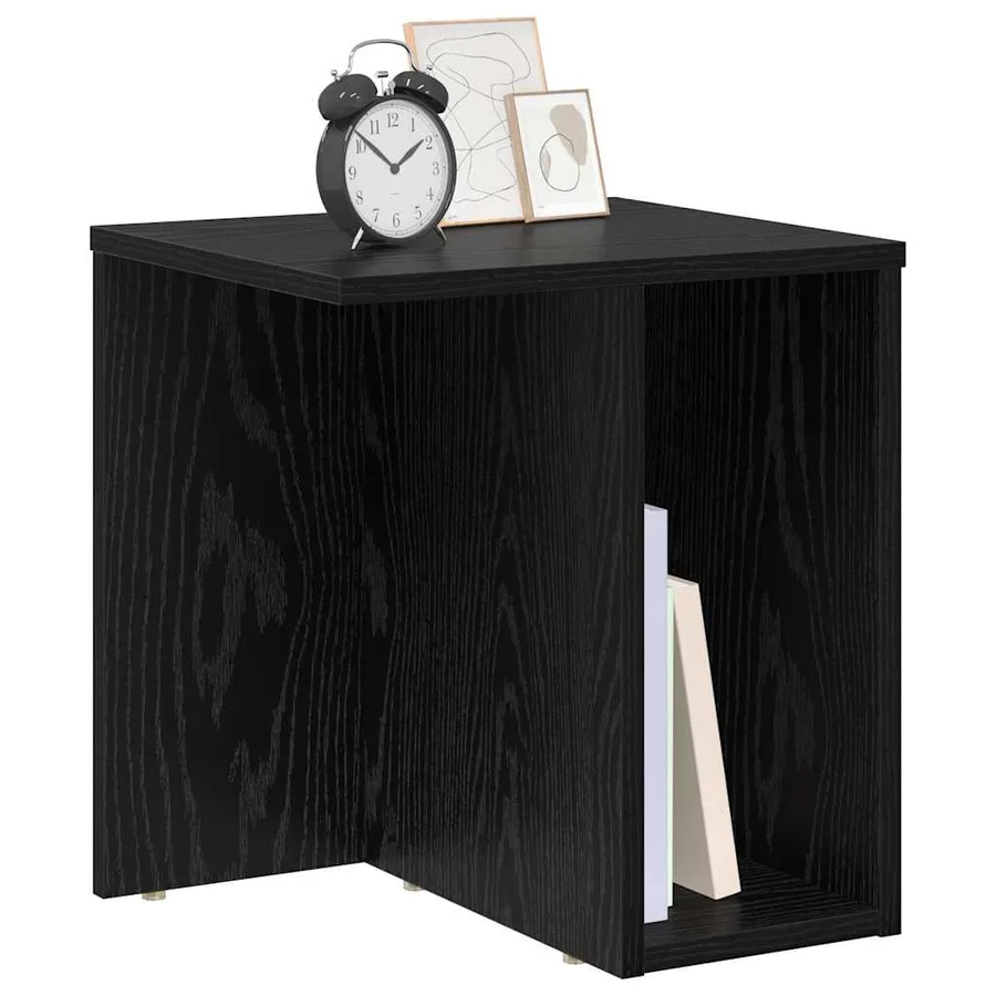 Table d'appoint 2 pcs Chêne noir 37 x 32 x 40 cm - 3