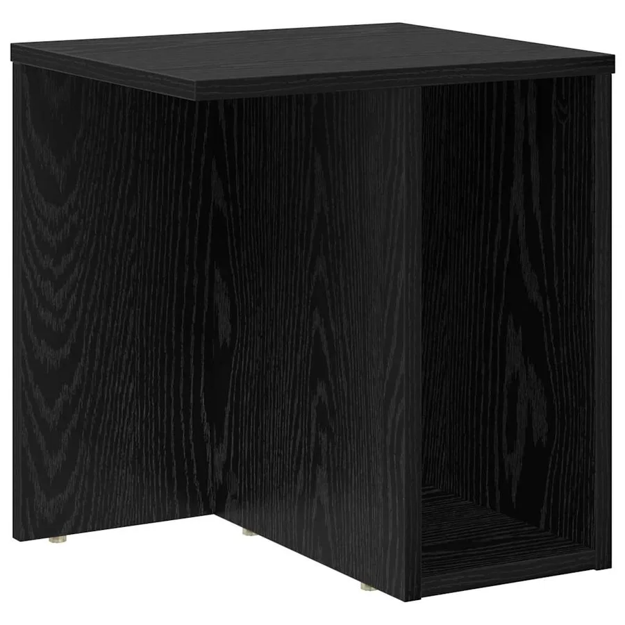 Table d'appoint 2 pcs Chêne noir 37 x 32 x 40 cm - 5