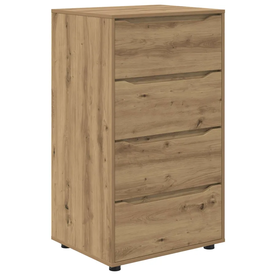 Armoires de rangement 60 x 48 x 105 cm Bois d'ingénierie - 2