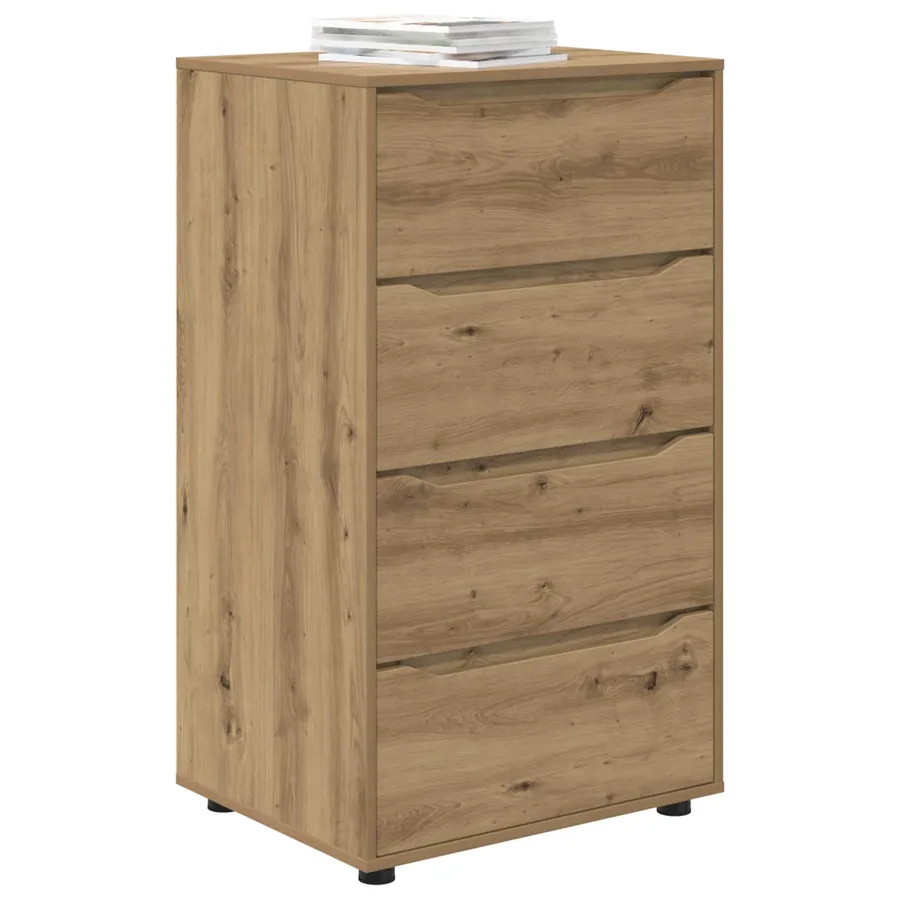 Armoires de rangement 60 x 48 x 105 cm Bois d'ingénierie - 3