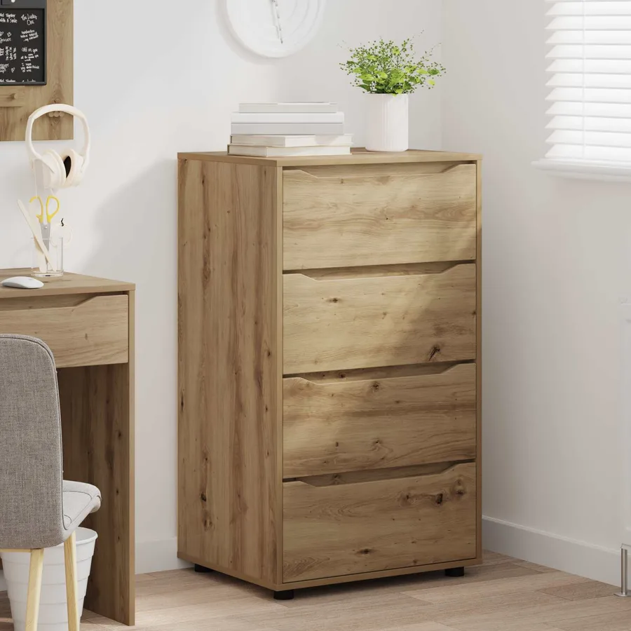 Armoires de rangement 60 x 48 x 105 cm Bois d'ingénierie - 5