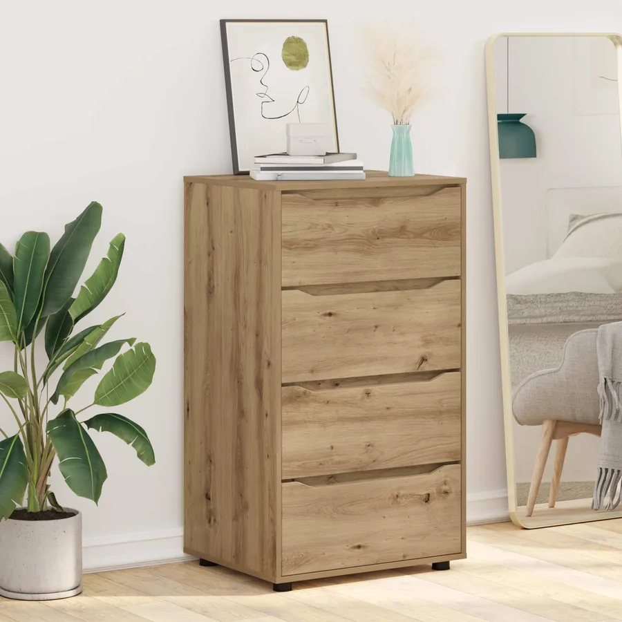 Armoires de rangement 60 x 48 x 105 cm Bois d'ingénierie - 6
