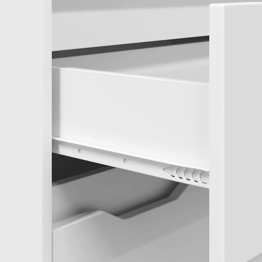 Cabinet de salle de bain avec tiroir Blanc 72,5 x 36,5 x 100 cm - 10