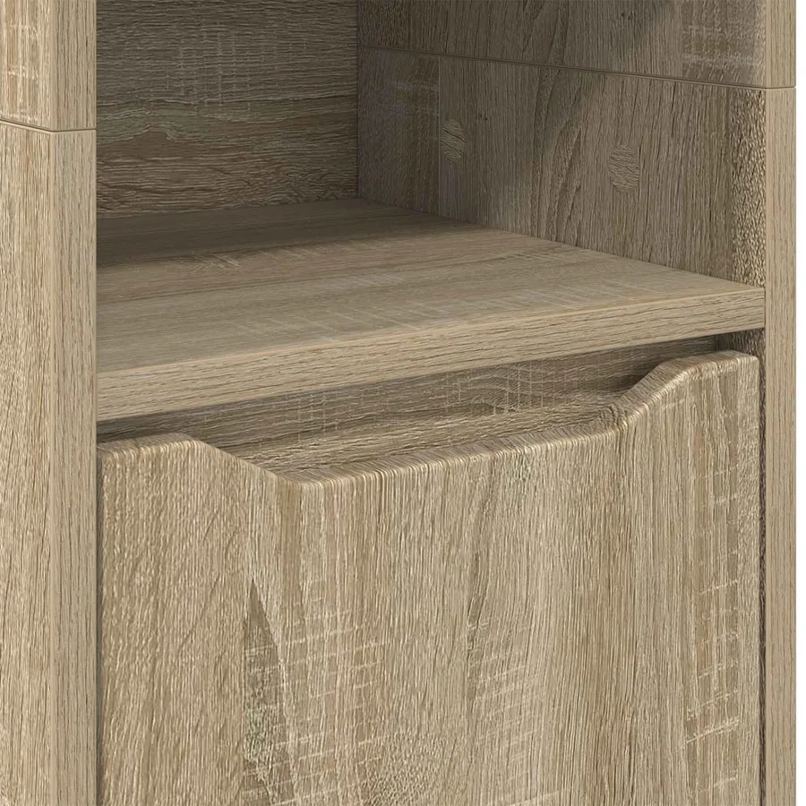 Cabinet de salle de bain Chêne Sonoma 30,5 x 30 x 195 cm - 8