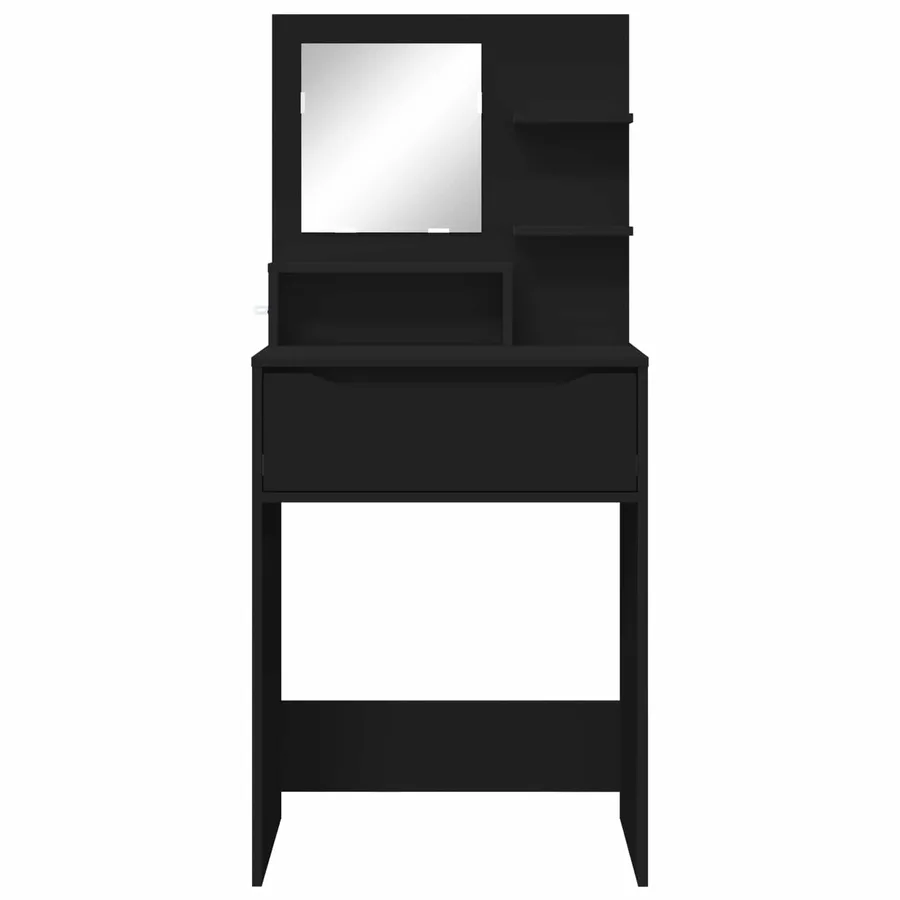 Tables de maquillage pour chambre Noir 80 x 39,6 x 135 cm - 6