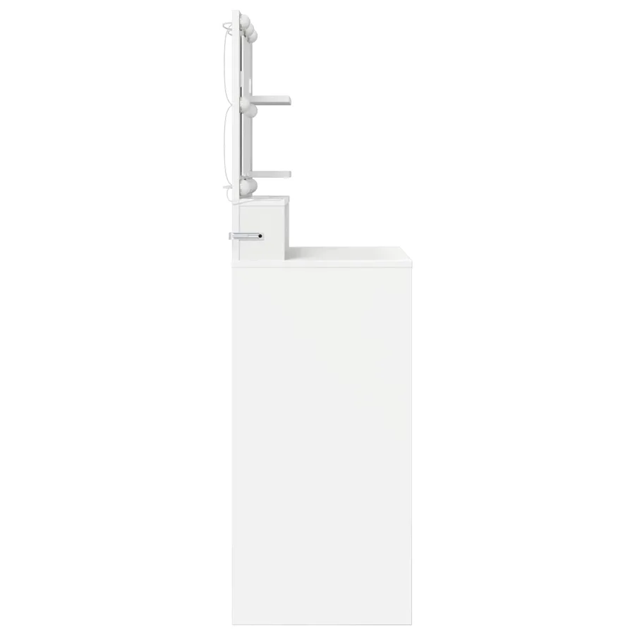 Tables de maquillage pour chambre Blanc 80 x 39,6 x 135 cm - 7