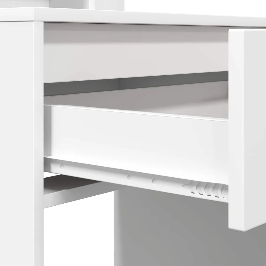 Tables de maquillage pour chambre Blanc 80 x 39,6 x 135 cm - 9