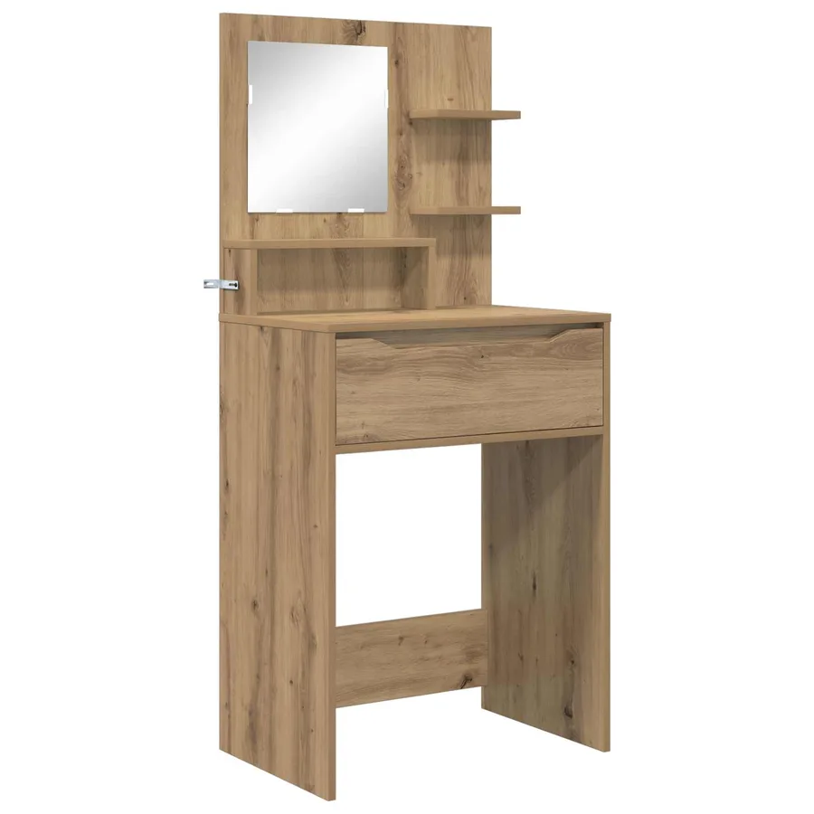 Tables de maquillage pour chambre Chêne artisanal - 2