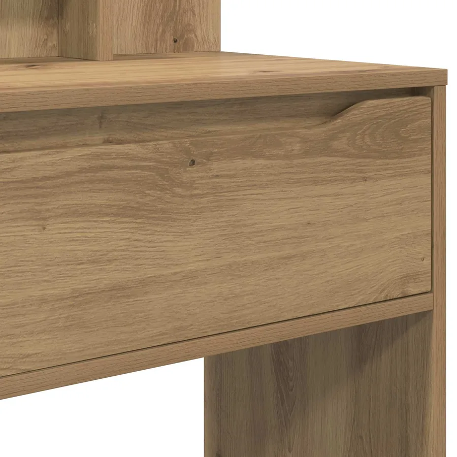 Tables de maquillage pour chambre Chêne artisanal - 8