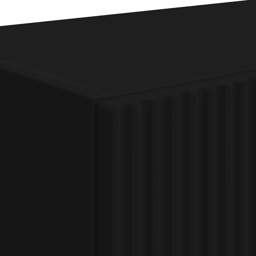 Meuble TV mural Noir 59,5 x 31 x 40 cm Bois d'ingénierie - 9