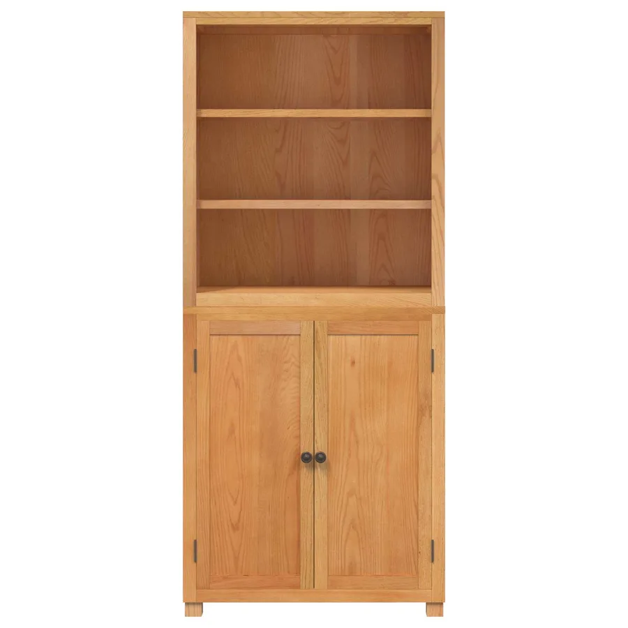Ensemble de meubles de rangement 2 pc Naturel 80 x 35 x 185 cm - 7
