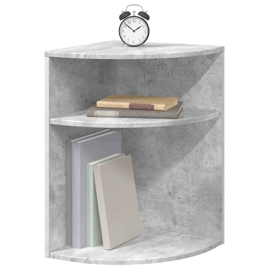 Table d'appoint Gris béton 39,7 x 39,7 x 60 cm - 3