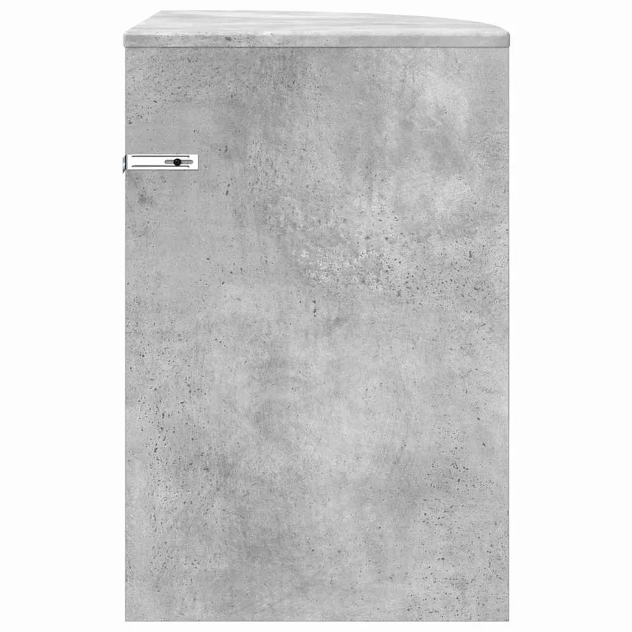 Table d'appoint Gris béton 39,7 x 39,7 x 60 cm - 6