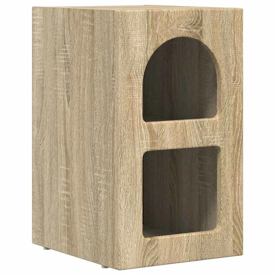 Table de chevet ELST Chêne Sonoma 29,5 x 33,5 x 50 cm - 2