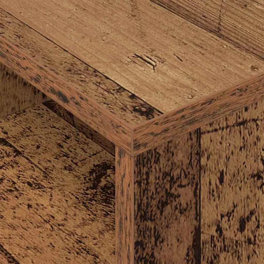Table d'appoint 2 pcs Bois ancien 30,5 x 30 x 45 cm - 9