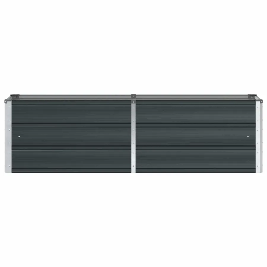 Jardinière Anthracite 160 x 40 x 45 cm Acier - 4
