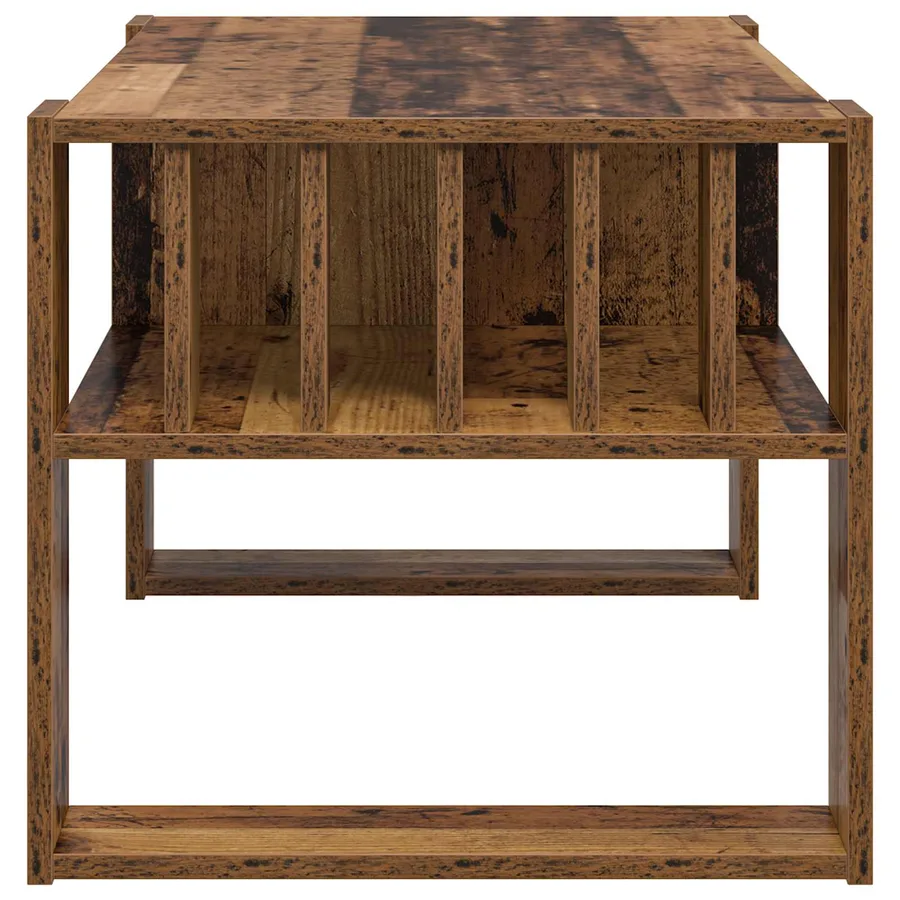 Table basse Bois ancien 92 x 49,5 x 45 cm Bois d'ingénierie - 6