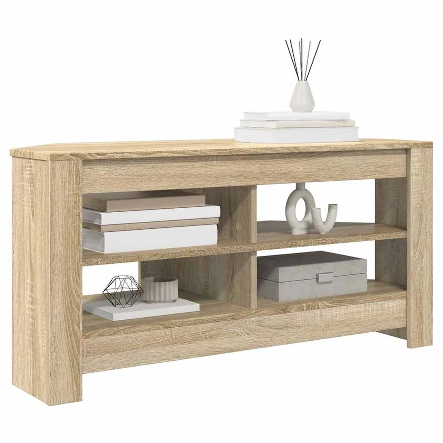 MeubleTVd'Angle Chêne Sonoma 102 x 40,5 x 45 cm - 3