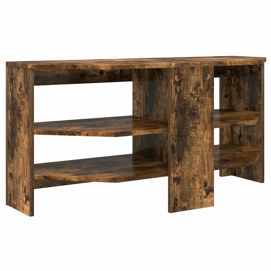 MeubleTVd'Angle Chêne fumé 102 x 40,5 x 45 cm Bois d'ingénierie - 7